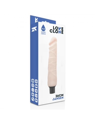 VIBRATORE AUTO LUBRIFICANTE LOVECLONE JANSEN 26CM