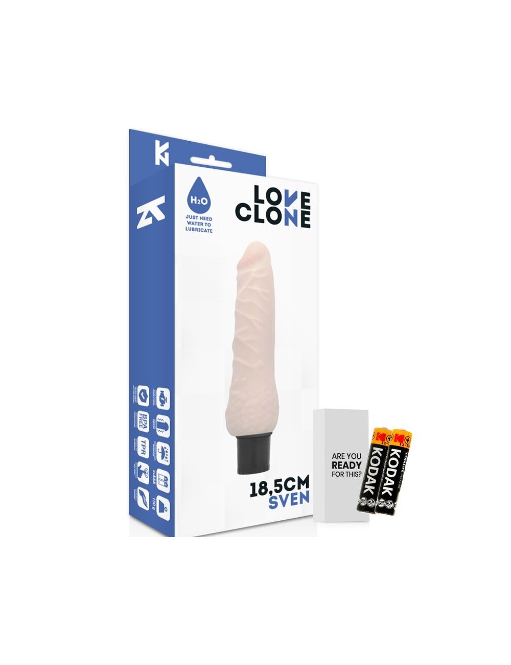 VIBRATORE AUTO LUBRIFICANTE LOVECLONE SVEN 18 VIBRATORE AUTO LUBRIFICANTE LOVECLONE SVEN 18