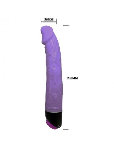 BAILE ADOUR CLUB VIBRADOR REALISTICO 23 CM LILA