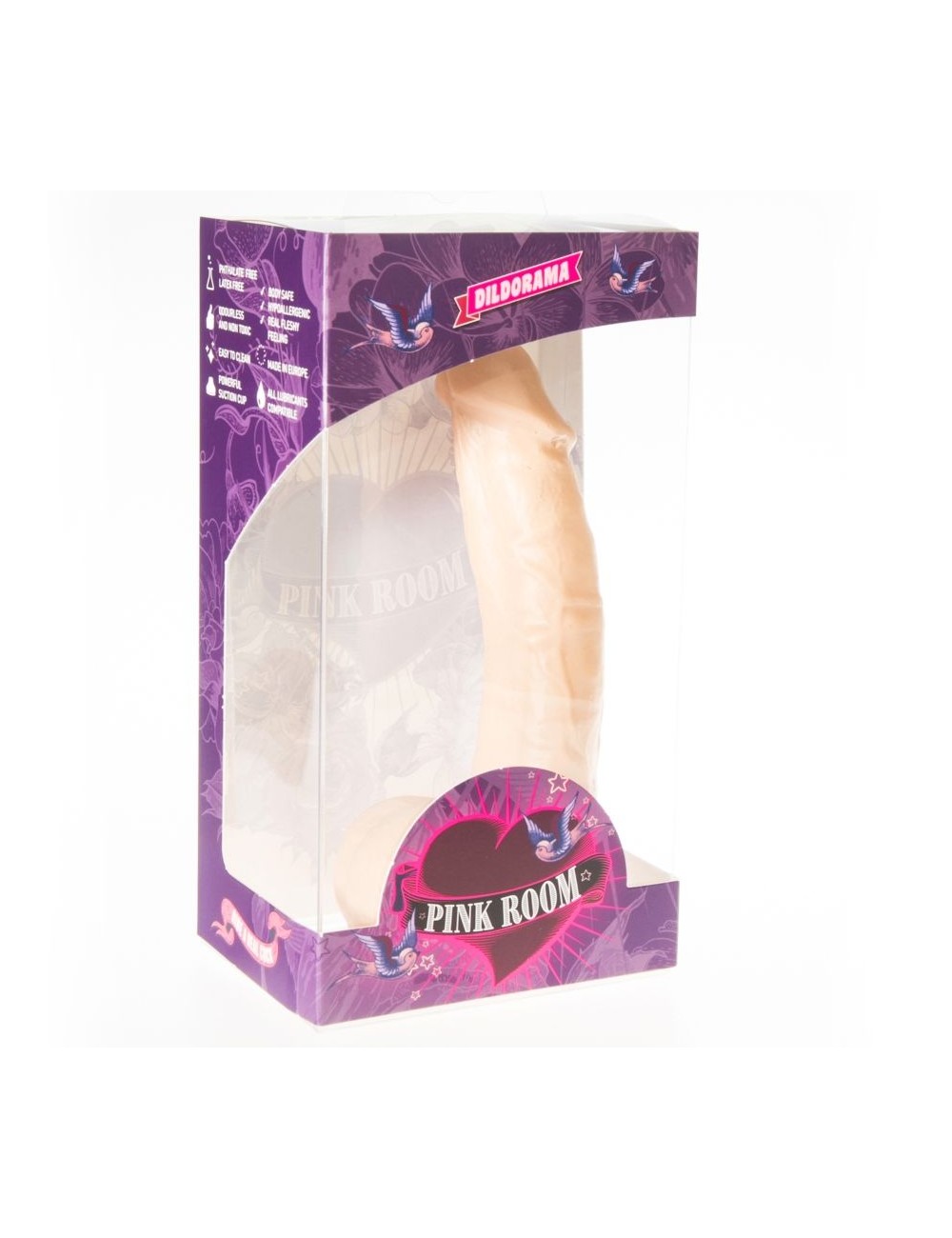 ROSA CAMERA CONNOR DILDO REALISTICO CARNE 16 CM