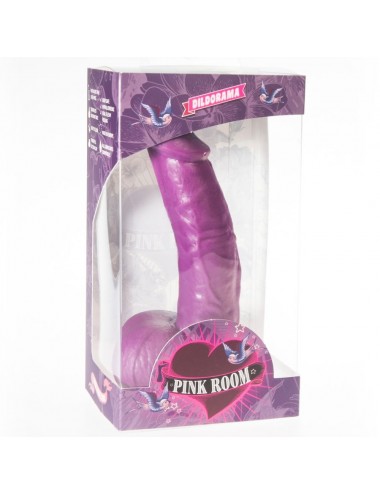 CONNOR CAMERA ROSA DILDO REALISTICO VIOLA 16 CM