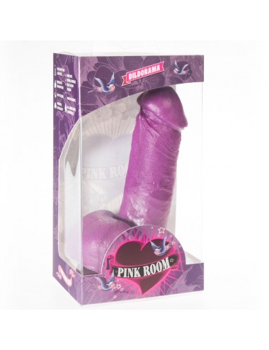 CAMERA ROSA NAO DILDO REALISTICO VIOLA 16 CM