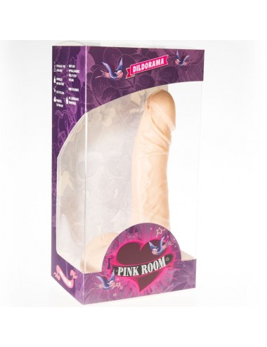 CAMERA ROSA EBAN DILDO REALISTICO CARNE 19 CM