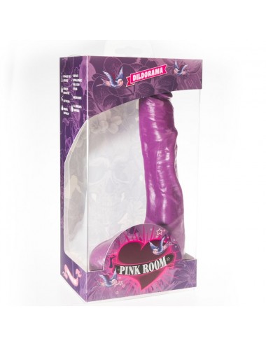 CAMERA ROSA NILO DILDO REALISTICO VIOLA 23 CM