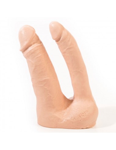 CAMERA ROSA ARTHUS DOPPIO DILDO REALISTICO CARNE 17CM / 15