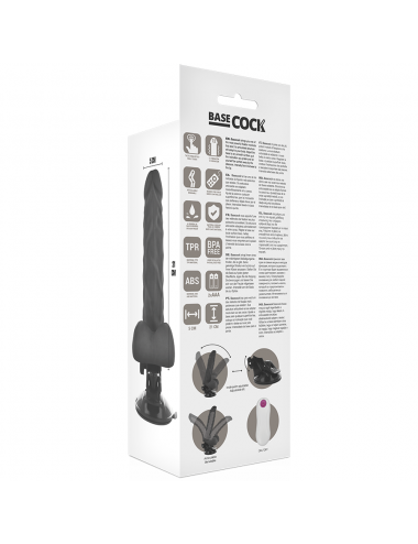 BASECOCK TELECOMANDO REALISTICO PIEGHEVOLE NERO 21 CM