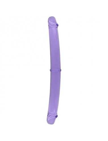 SEVENCREATIONS DOPPIO PENE 30 CM VIOLA
