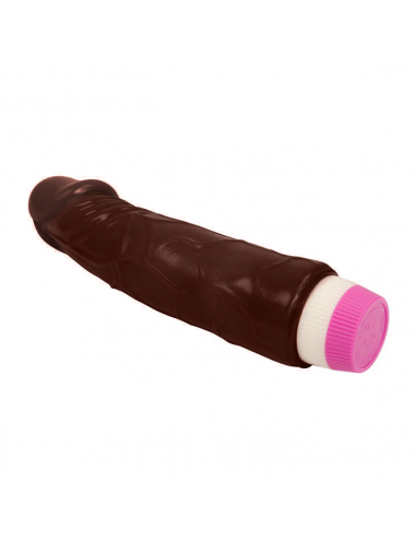 WAVES OF PLEASURE VIBRATOR 19.5 CM BROWN