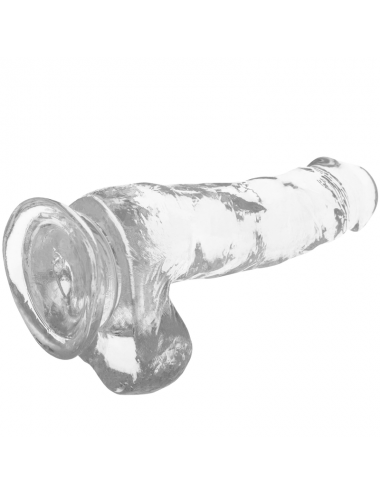 XRAY ARNÉS + DILDO REALISTA TRANSPARENTE 18.5CM X 3.8CM