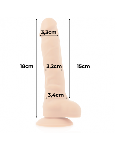 IMBRACATURA COCK MILLER + COCKSIL ARTICOLABILE DENSITÀ SILICONE 18 CM