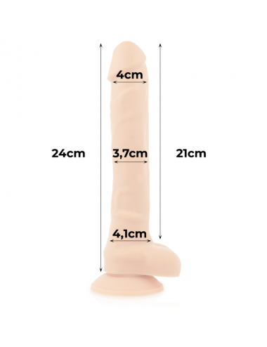 IMBRACATURA COCK MILLER + COCKSIL ARTICOLABILE DENSITÀ SILICONE 24 CM