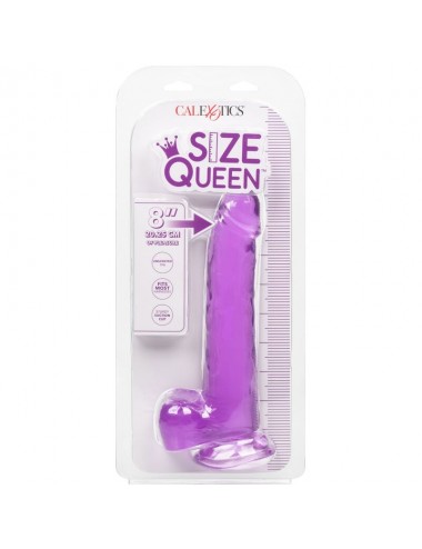DILDO REGINA DIMENSIONI CALEX - VIOLA 20,3 CM