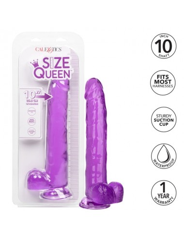 DILDO REGINA DIMENSIONI CALEX - VIOLA 25