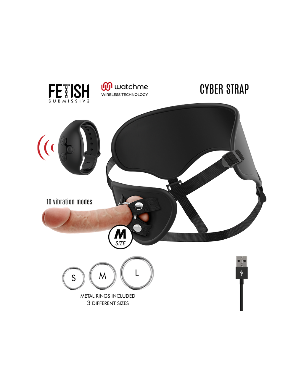 CYBER STRAP REMOTE CONTROL HARNESS WATCME TECHNOLOGY M