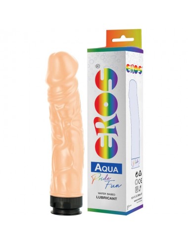 PRIDE - EROS AQUA LGBT PRIDE DILDO E LUBRIFICANTE A BASE D''ACQUA