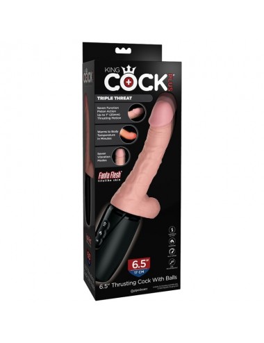 KING COCK PLUS TRIPLA MINACCIA - CARNA CHIARA