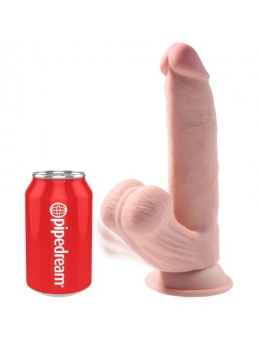 KING COCK PLUS 3D COCK SWINGING BALLS 24