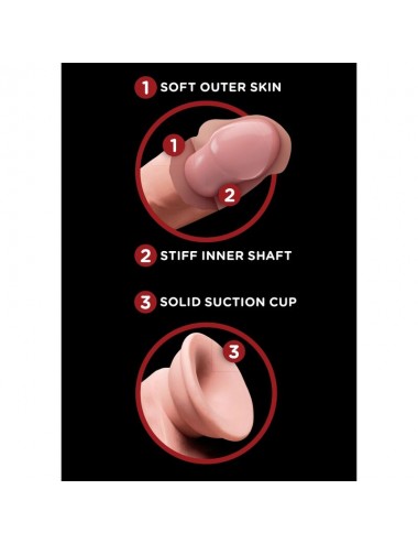 KING COCK PLUS 3D COCK SFERE OSCILLANTI 12,7 CM
