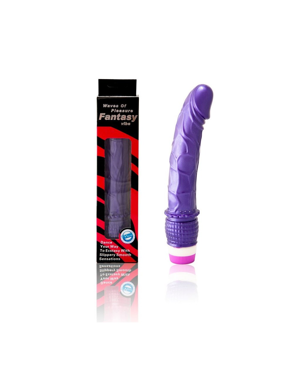 WAVES OF PLEASURE VIBRATOR 23 CM PURPLE WAVES OF PLEASURE VIBRATOR 23 CM PURPLE