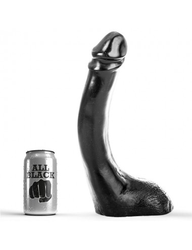 ALL BLACK FISTING DILDO TUTTO NERO 29CM