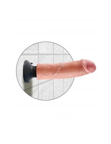 KING COCK 20,32 CM VIBRANTE CARNE DI CAZZO