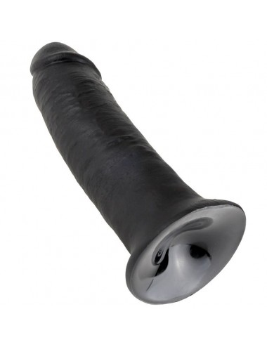 KING COCK 10" PENE NEGRO 25 CM
