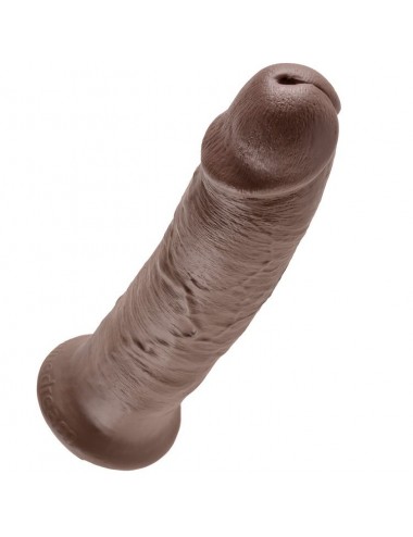 KING COCK 10" PENE MARRON 25.4 CM