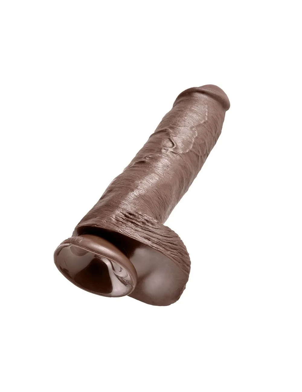 KING COCK 11" PENE REALISTICO MARRON 28 CM KING COCK 11" PENE REALISTICO MARRON 28 CM