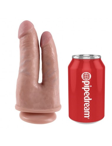 KING COCK DOPPIO PENETRATORE CARNE