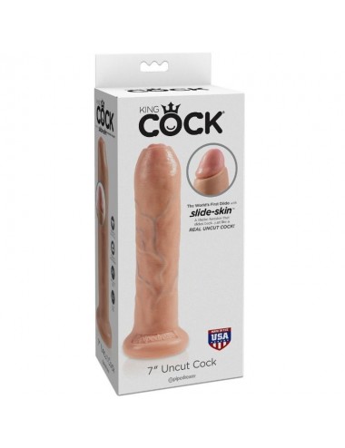 KING COCK DILDO REALISTICO NON TAGLIATO CARNE 21 CM