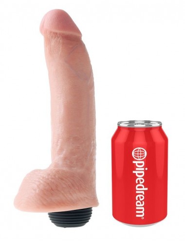 EIACOLATORE NATURALE KING COCK PENE REALISTICO 22,86CM