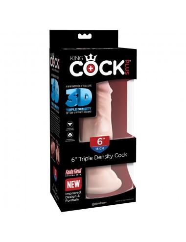 KINGCOCK CAZZO TRIPLA DENSITÀ 15 CM