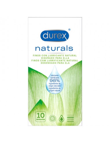 DUREX NATURALS SOTTILE PRESERVATIVO LUBRIFICANTE NATURALE 10 UNITÀ