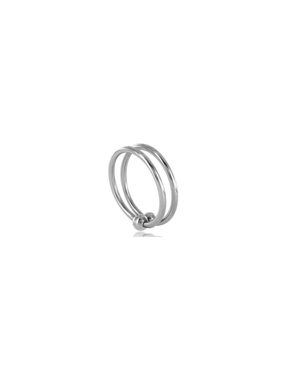 ANELLO DOPPIO GLANS METALLIZZATO 28MM ANELLO DOPPIO GLANS METALLIZZATO 28MM
