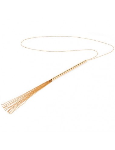 COLLANA CON FRUSTA A CATENA METALLICA MAGNIFIQUE