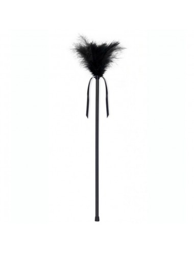 SECRETPLAY PLUMERO PLUMAS NEGRO 40CM