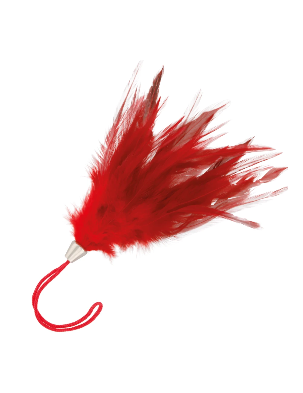 PIUMA ROSSO SCURO 17CM