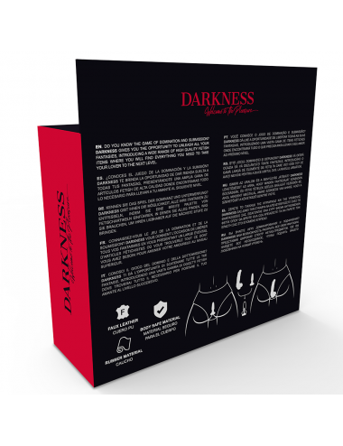 DARKNESS INTERCAMBIABILE BUTT PLUG E DILDO