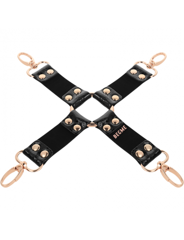 HOG TIE IN PELLE VEGAN BEGME BLACK EDITION