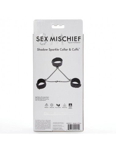 COLLETTO E POLSINI SEX & MISCHIEF SHADOW SCINTILLANTI