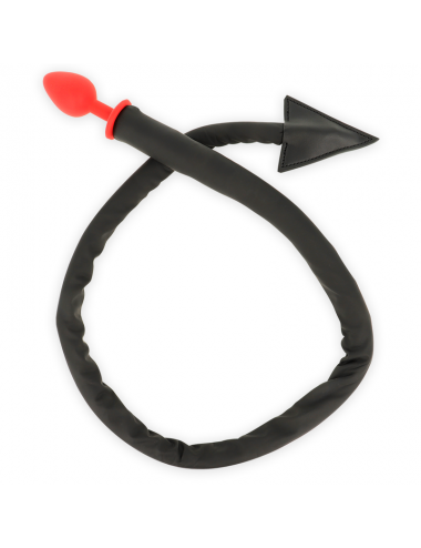 OHMAMA FETISH DEVIL''S TAIL TAPPO IN SILICONE 8 CM