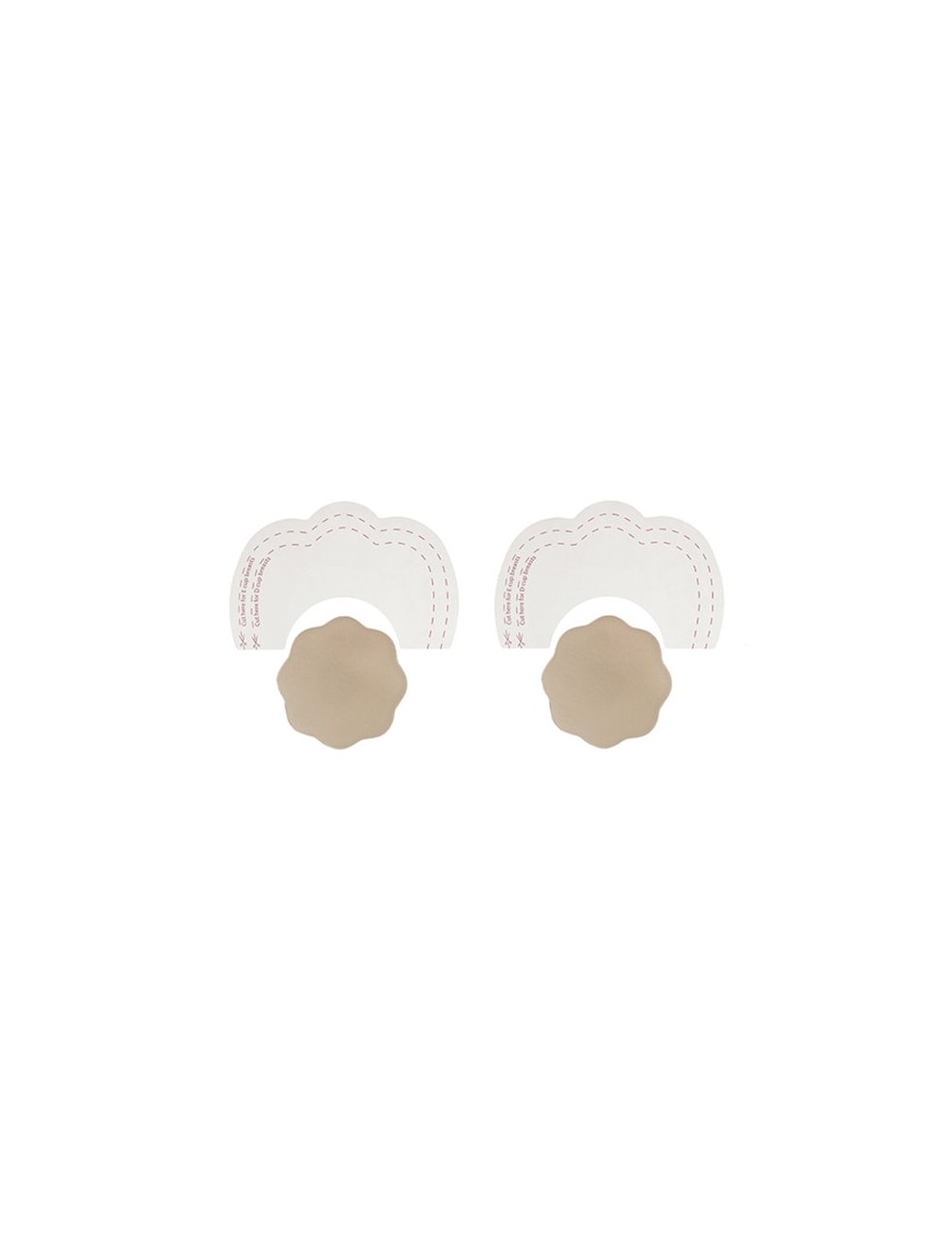 BYE-BRA SOLLEVATORE SENO + COPPIA COPPIA NIPLES SILICONE AC