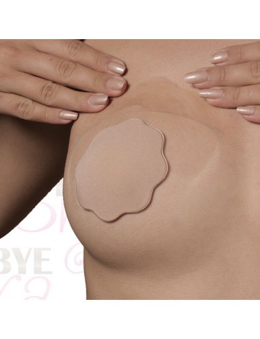 BYE-BRA SOLLEVATORE DEL SENO + COPPA IN SILICONE COPPIA NIPLES FH