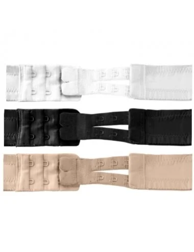 BYEBRA - PROLUNGA PER REGGISENO FLESSIBILE 2 GANCI NUDE 4UDS