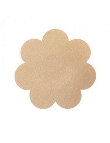 SOTTOPIEDE ALZA SENO REGGISENO BYE + 3 COPPIA COPRI NIPPLE IN RASO - BEIGE TG DF