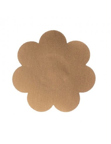 SOTTOPIEDE ALZA SENO REGGISENO BYE + 3 COPPIA COPRI NIPPLE IN RASO - MARRONE TAGLIA AC