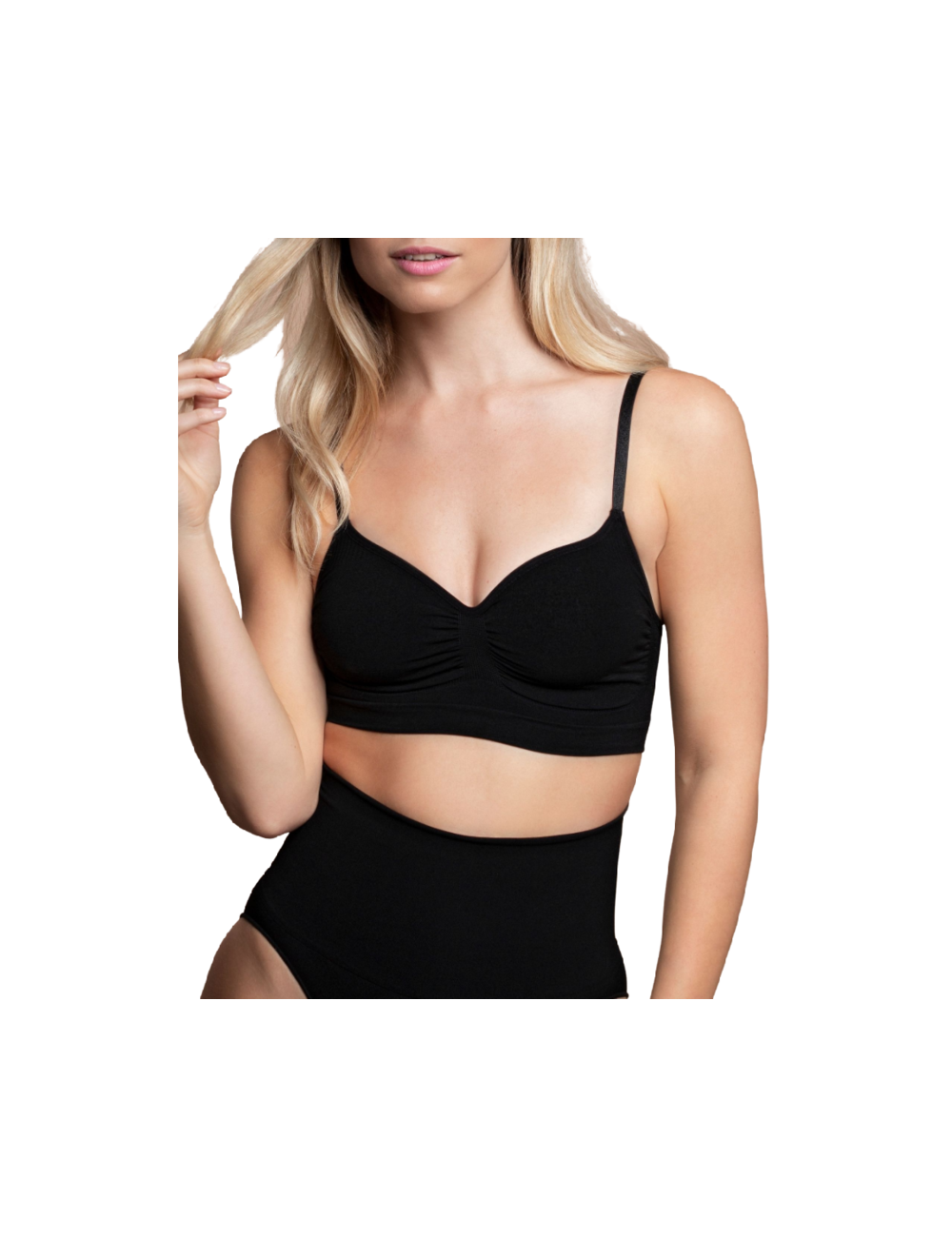 REGGISENO BYE SEAMLESS REGGISENO MEDIO CONTROLLO - NERO XL REGGISENO BYE SEAMLESS REGGISENO MEDIO CONTROLLO - NERO XL