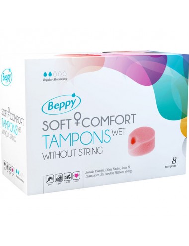 BEPPY SOFT COMFORT TAMPONI BAGNATI 8 UNITÀ