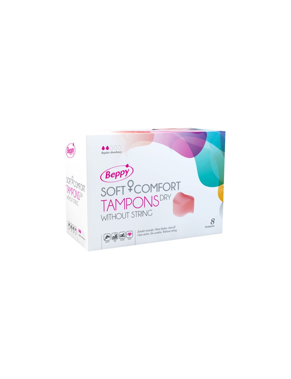 BEPPY SOFT-COMFORT TAMPONI ASCIUTTI 8 UNITÀ