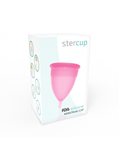 COPPA MENSTRUALE TAGLIA L COLORE ROSA SILICONE FDA